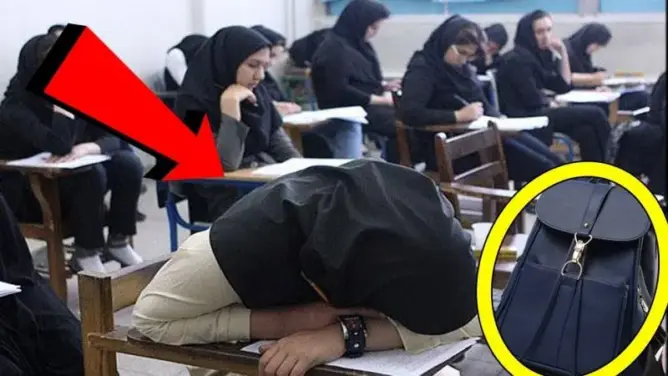فيديو: ظنوا أن هذه الطالبة تغش… و لكن ما وجدوه بحوزتها جعلهم ينفجرون بالبكاء!!