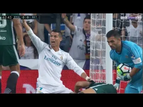 ملخص واهداف مباراة ريال مدريد وريال بيتيس 0-1