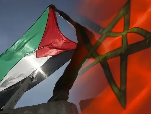 وفد فلسطيني يزور وكالة بيت مال القدس في الرباط