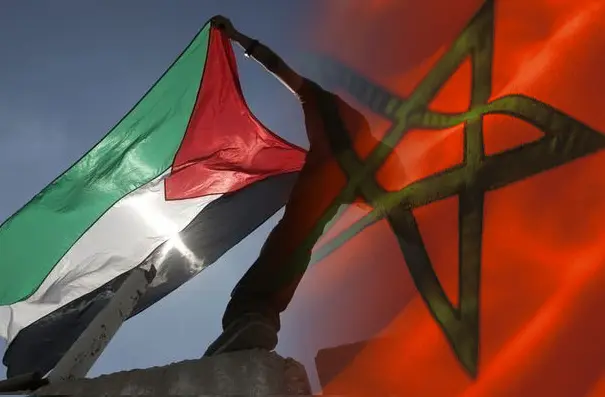 وفد فلسطيني يزور وكالة بيت مال القدس في الرباط