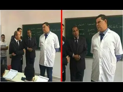 فيسبوكيون يعبرون عن إعجابهم بـ وقفة أستاذ أمام الوزير حصاد فما رأيكم؟