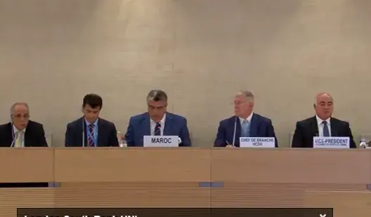 المصادقة على تقرير الاستعراض الدوري الشامل الخاص بالمغرب