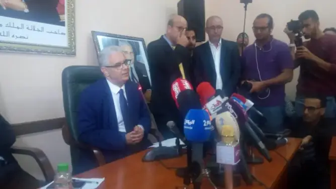 بركة يعلن رسميا ترشيح نفسه لخلافة شباط ويعد بتحقيق 5 أهداف