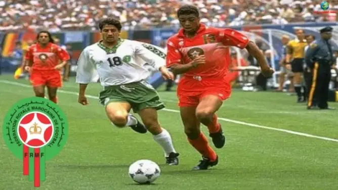 شاهد المهارات العجيبة للاعب أحمد البهجة رفقة المنتخب الوطني المغربي