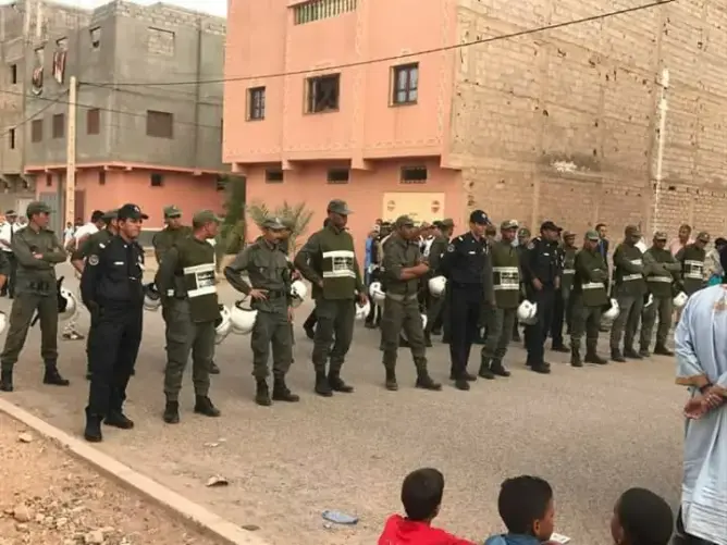 تأجيل ملف معتقلي “انتفاضة العطش” بزاكورة ورفض تمتيعهم بالسراح