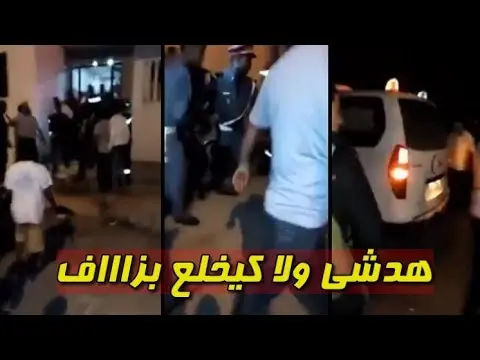 شاهد لحظة توقيف الذي قام بـ “نحر” زوج اخته (فيديو)