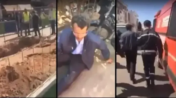 صاعقة كهربائية تهدد حياة المواطنين بسبب أشغال الترامواي في كازا