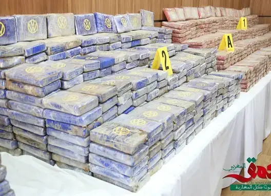 حجز 476 كيلوغراما من الكوكايين داخل فيلا بضواحي الرباط