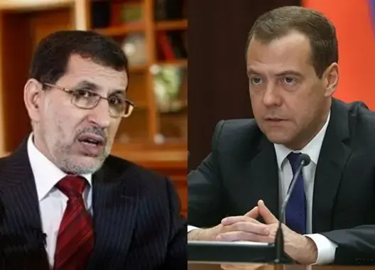 العثماني يجري مباحثات مع رئيس الحكومة الروسية بالرباط