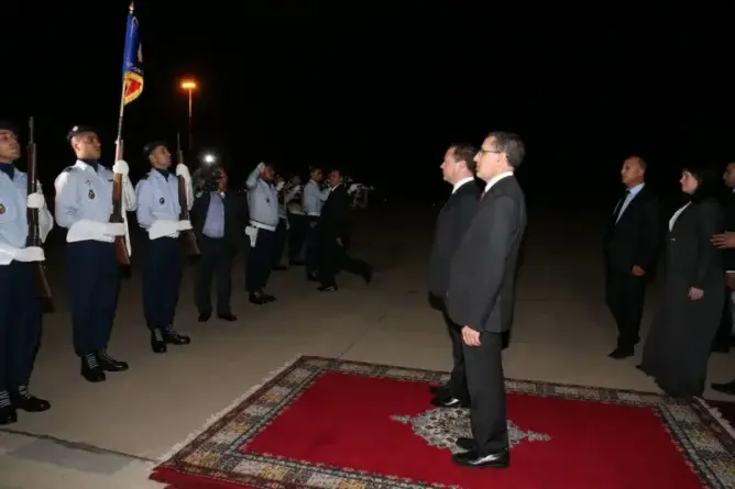 بعد زيارة عمل.. الوزير الأول الروسي ميدفيديف يغادر المغرب
