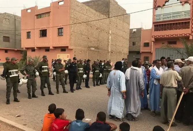 التلميذ أسامة الغليظ آخر معتقلي “ثورة العطش” بزاكورة يعانق الحرية