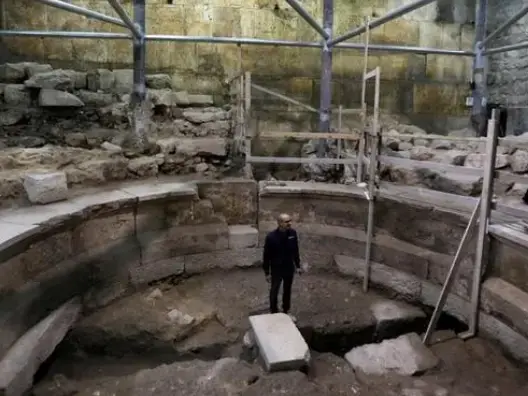 اكتشاف مدرج أثري في القدس يعود للعصر الروماني