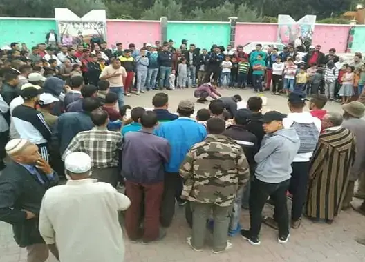 احتجاجات بأجلموس للمطالبة بإطلاق سراح معتقلي العطش بزاكورة