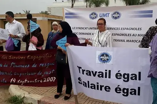 مستخدمو المصالح الإسبانية بالمغرب يكشفون مطالبهم ويهددون بالتصعيد