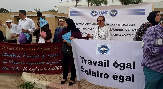 مستخدمو المصالح الإسبانية بالمغرب يكشفون مطالبهم ويهددون بالتصعيد