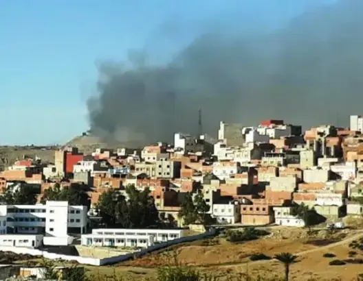 احتجاجات بطنجة ضد مطرح نفايات ومواطن يخلق الحدث بمجلس المدينة