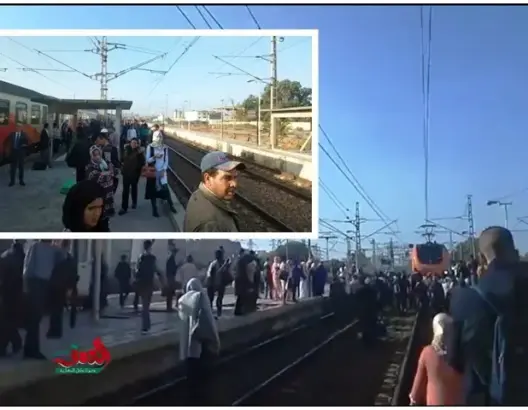 الـONCF تستمر في إغضاب زبنائها.. مسافرون يوقفون قطارا بعد تأخره (فيديو)