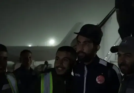 شاهد لحظة وصول لاعبي الوداد لمطار محمد الخامس
