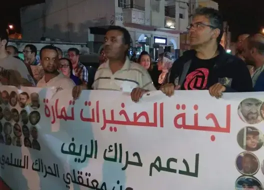 اعتقال عضو بحزب منيب بتمارة.. ورفاقه يخوضون احتجاجا للإفراج عنه