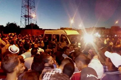 ساكنة “بويزكارن” تحتج ضد التهميش وتردي الخدمات الصحية