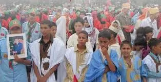 إعطاء انطلاقة قافلة المسيرة الخضراء من مدينة مراكش