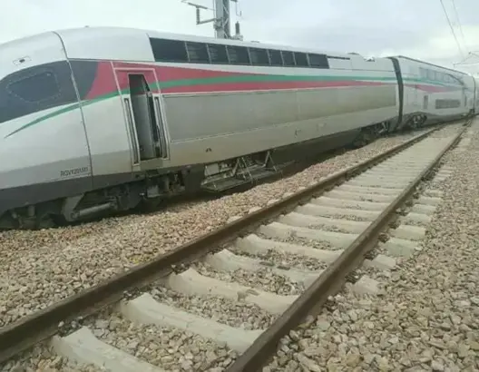 قبل انطلاقه.. قطار الـTGV يخرج عن سكته والـONCF توضح