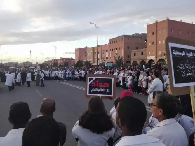 النقابات: نجاح كبير لإضراب “الكرامة أولا” والمشاركة فاقت 70%