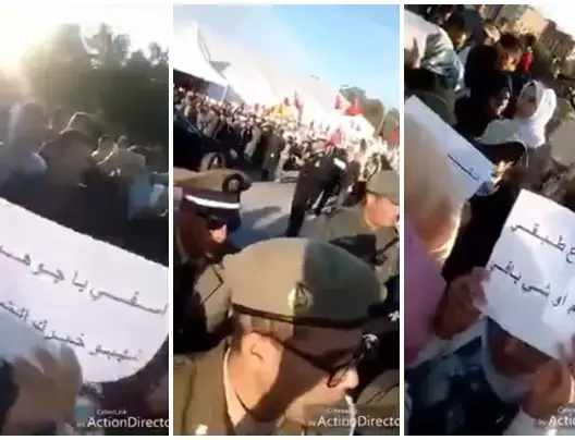 معطلون يرفعون “ارحل” في وجه عامل إقليم آسفي (فيديو)