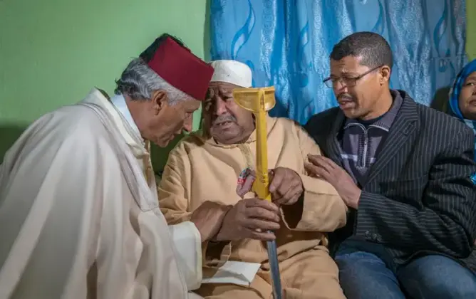 التامك يحيي أربعينية موظف توفي بعد اعتداء نزيل عليه بسجن مكناس