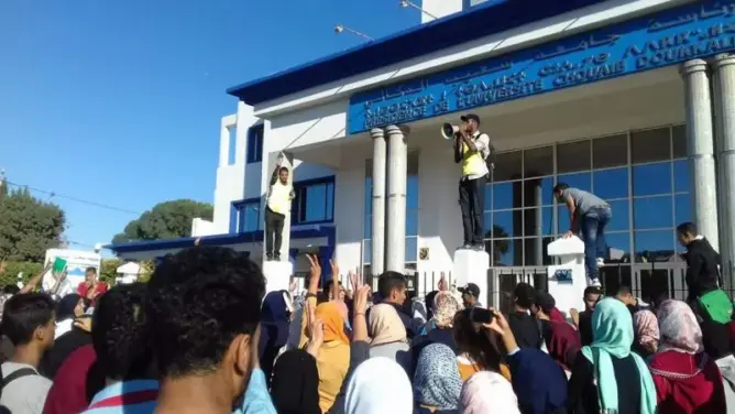 “الكرامة” يعبر عن قلقه بخصوص طلبة جامعة الجديدة المعتقلين