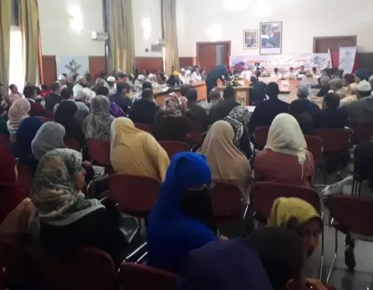 مؤسسة فريد الأنصاري تكرم الداعية بوعزة كوكب بمكناس (صور)