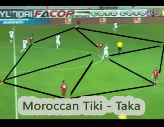 شاهد تيكي تاكا المنتخب المغربي