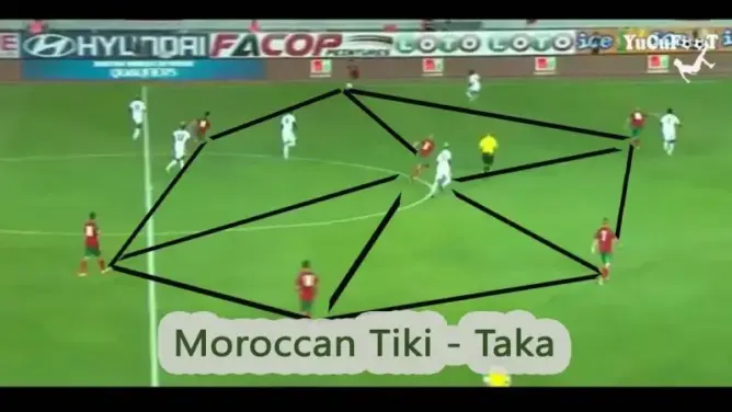 شاهد تيكي تاكا المنتخب المغربي