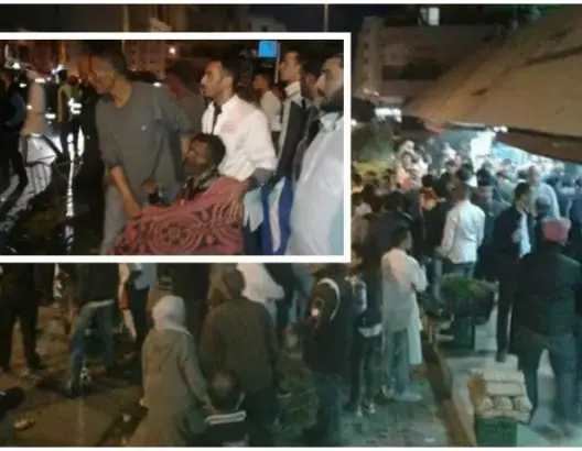 احتجاجا على حجز السلطات لـ”ميزانه”.. بائع متجول يحرق نفسه بالبيضاء (صور)