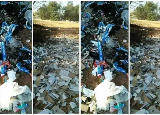 نفايات متجر لبيع اللوازم الرياضية تثير غضب ساكنة القنيطرة