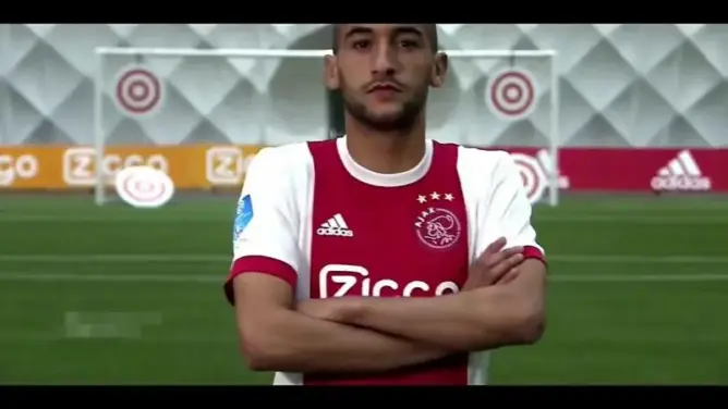شاهد حكيم زياش يجتاز إختبار الفيفا 18 بصعوبة