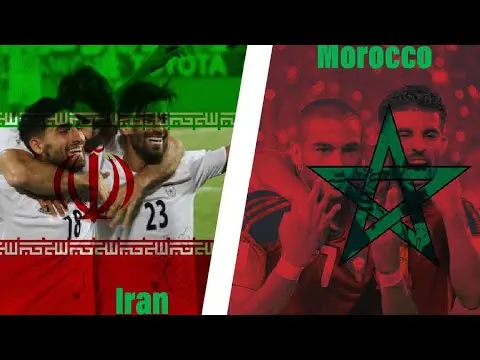 شاهد برومو مباراة إيران والمنتخب المغربي المرتقبة