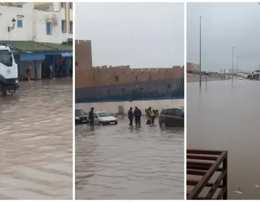 الأمطار تُغرق أحياءً بآسفي.. وبرلمانيون يطالبون الداخلية بتحقيق عاجل (صور)