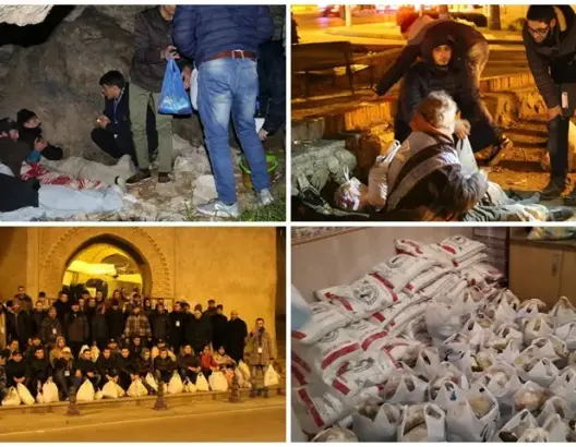 “رواحل الخير” تعود لمواجهة البرد القارس بشوارع تطوان (فيديو)