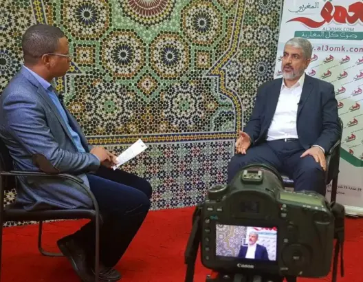 لقاء خاص في “حوار في العمق” مع خالد مشعل