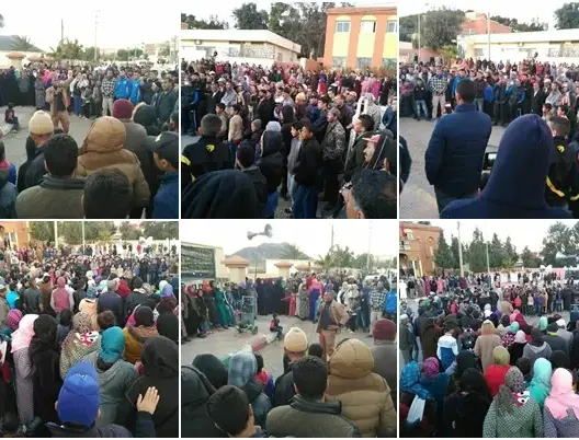 “تردي” الخدمات الصحية يخرج المئات للاحتجاج نواحي خنيفرة (صور)