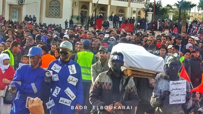 تخفيض العقوبة لـ4 من معتقلي حراك جرادة .. ومحامي: لا زالت قاسية