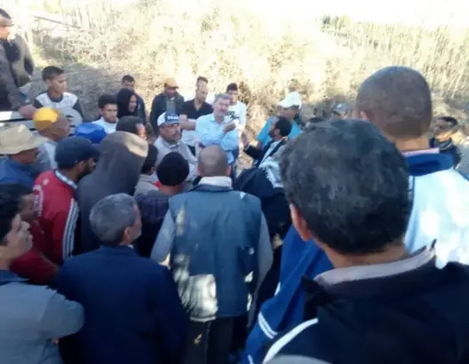تارودانت: ساكنة زاوية سيدي الطاهر تعترض على إفراغ الصرف الصحي بوادي سوس