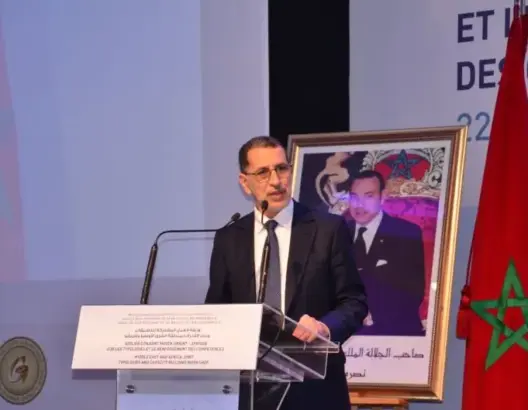 العثماني يدعو لتعاون إقليمي ودولي لمكافحة غسل الأموال وتمويل الإرهاب