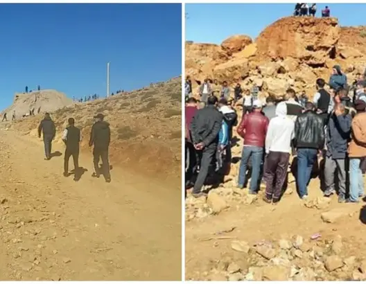 سلطات جرادة تؤكد إصابة شخص بجروح خطيرة في انهيار بئر للرصاص