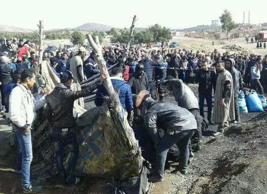 سلطات جرادة تكشف حيثيات وفاة عامل بنفق عشوائي لاستخراج الفحم