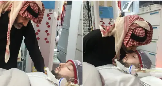 بعد إطلاق سراحه.. الوليد بن طلال يزور”الأمير النائم” بالمستشفى