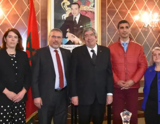 الحلوطي يستقبل رئيس برلمان البرتغال