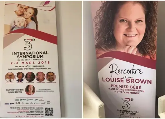 لويز براون.. أول طفلة أنابيب بالعالم تحتفل بعيد ميلادها 40 بمراكش