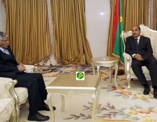 في خضم التوتر حول الصحراء.. رئيس موريتانيا يستقبل مبعوثا عن الجبهة